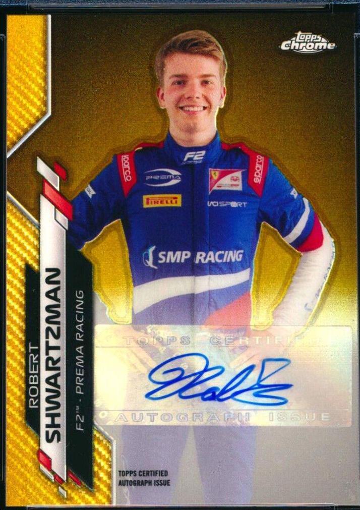 Robert Shwartzman [Gold] #F1A-RS