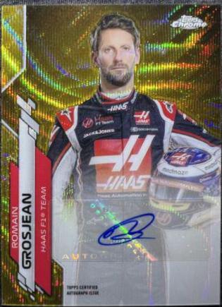 Romain Grosjean [Gold Wave] #F1A-RG