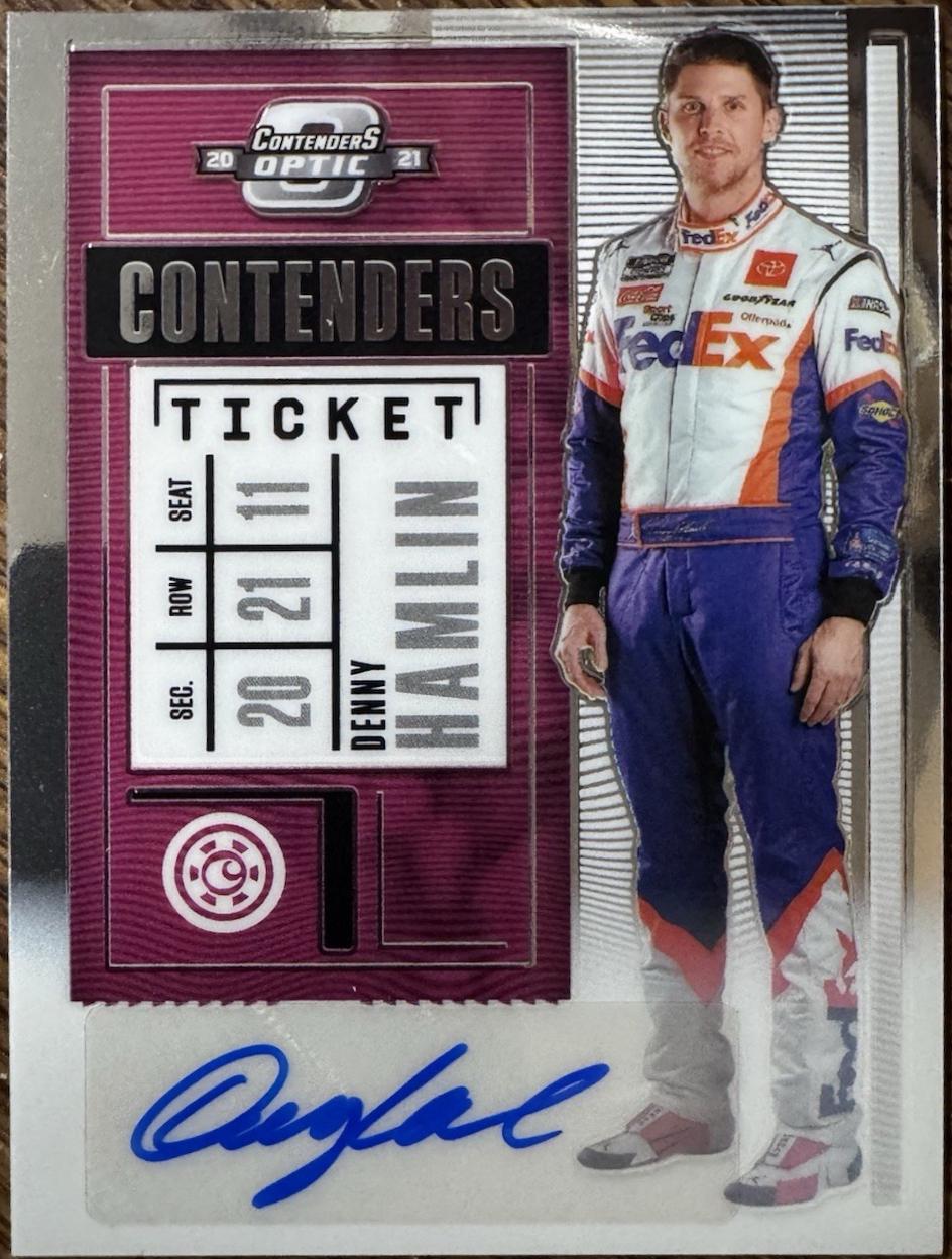 Denny Hamlin [Autograph] #20