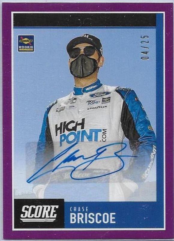 Chase Briscoe [Autograph Purple] #4