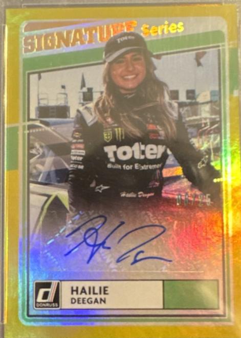 Hailie Deegan [Gold] #SS-HD