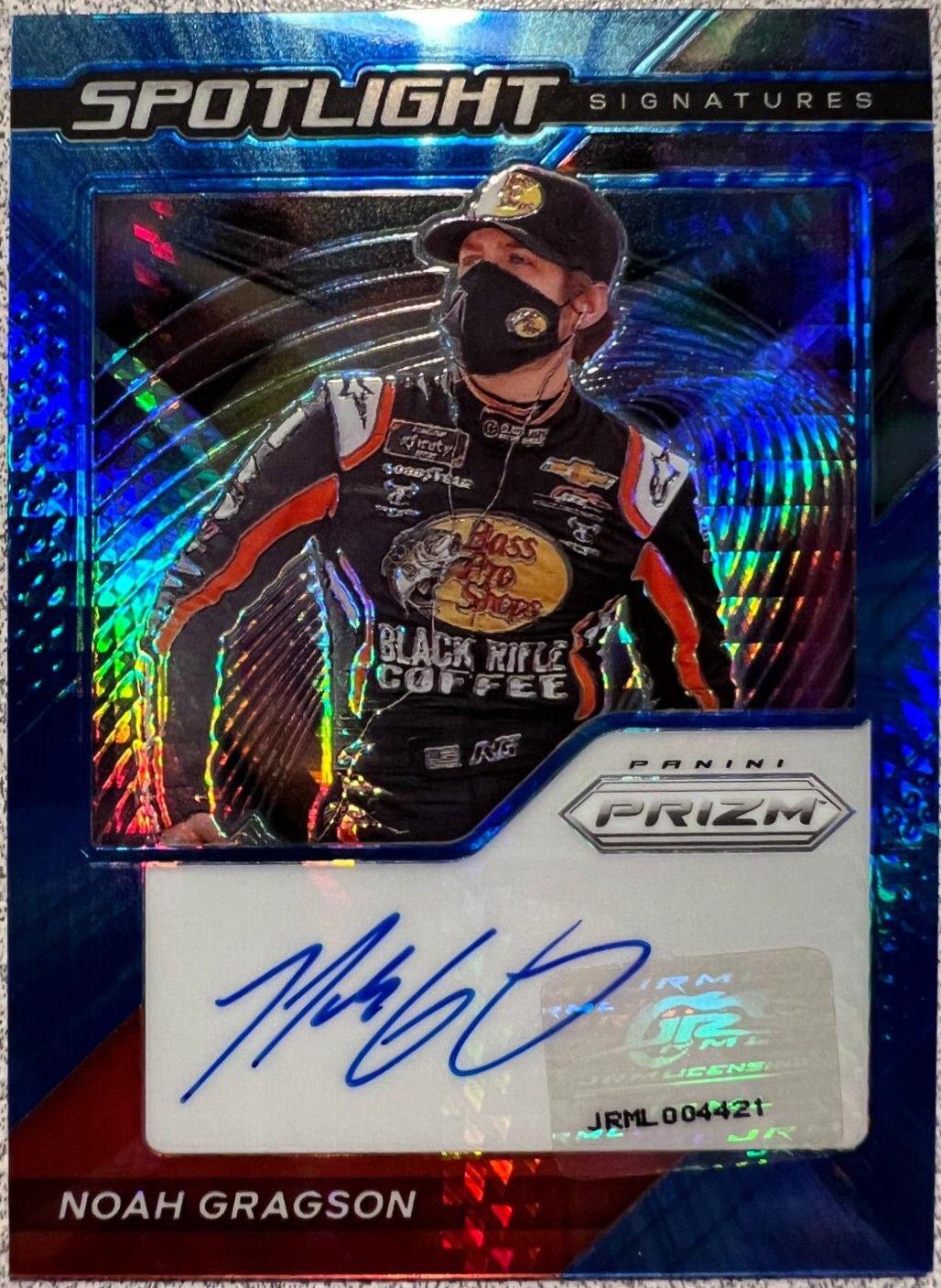 Noah Gragson [Hyper Carolina Blue] #SS-NG