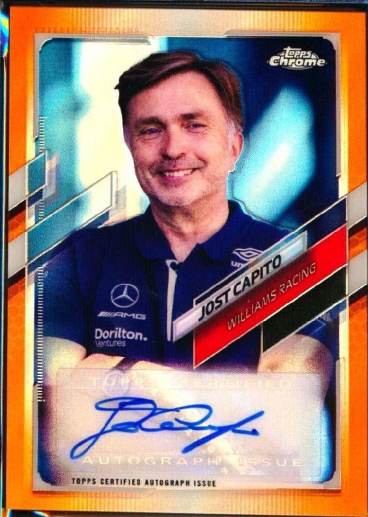 Jost Capito [Orange] #CA-JC