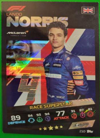 Lando Norris #210