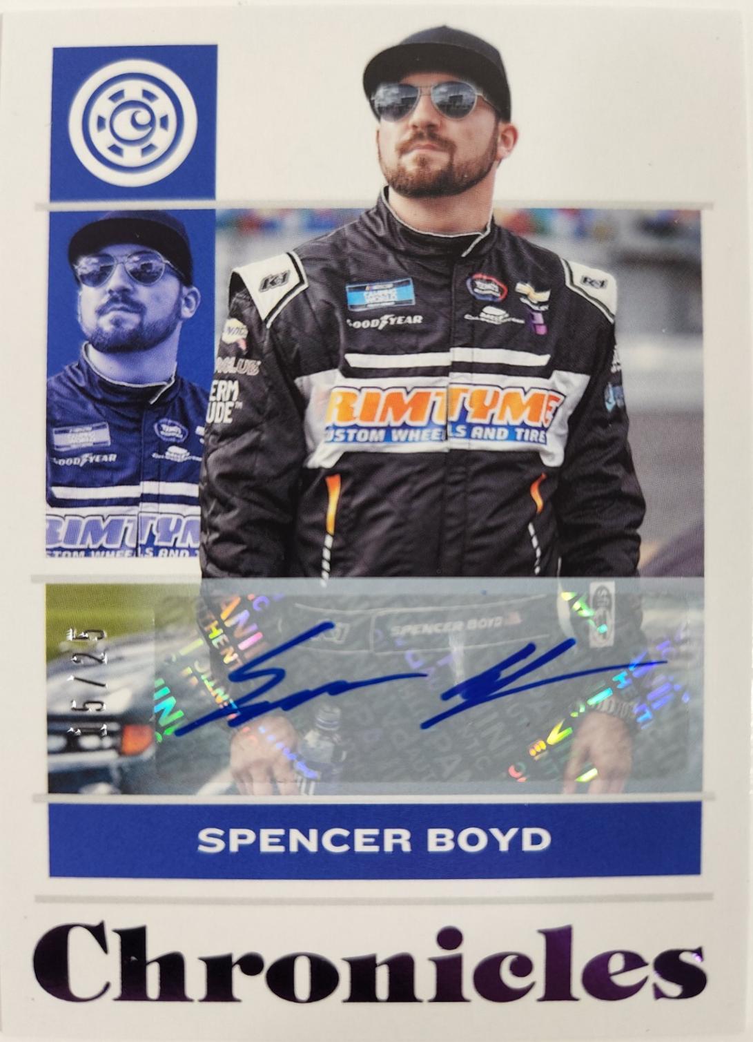 Spencer Boyd [Autograph Purple] #16