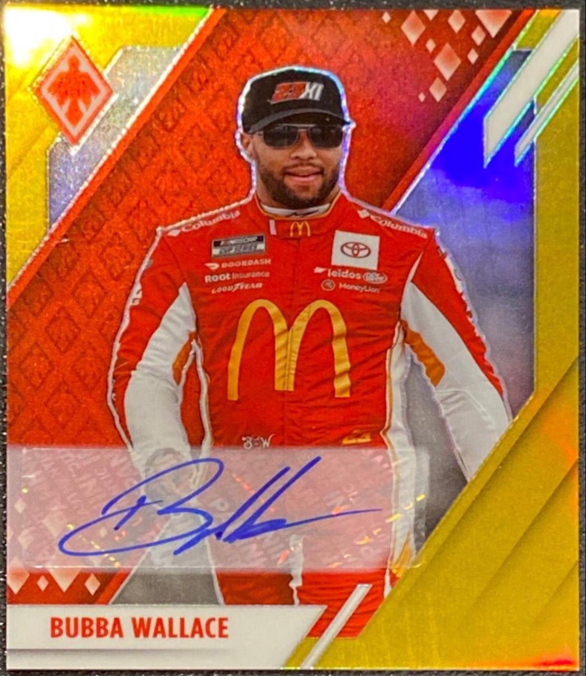 Bubba Wallace [Autograph Gold] #2