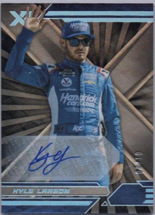 Kyle Larson [Autograph Silver] #15