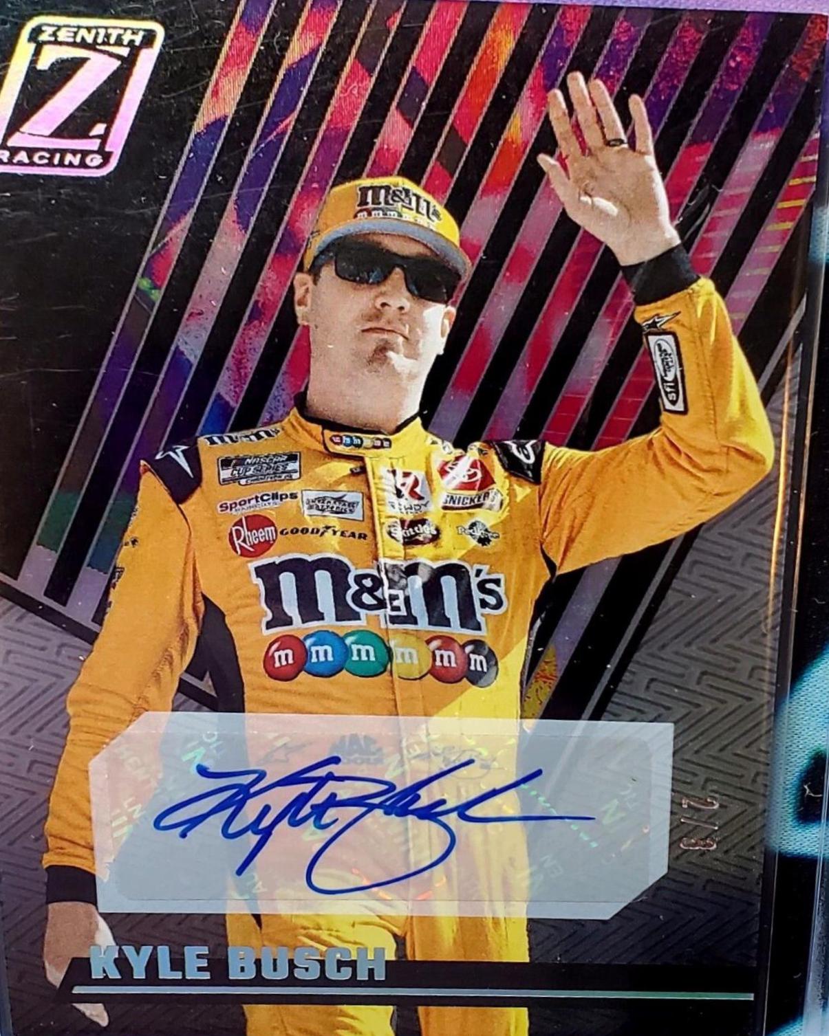 Kyle Busch [Autograph Silver] #1