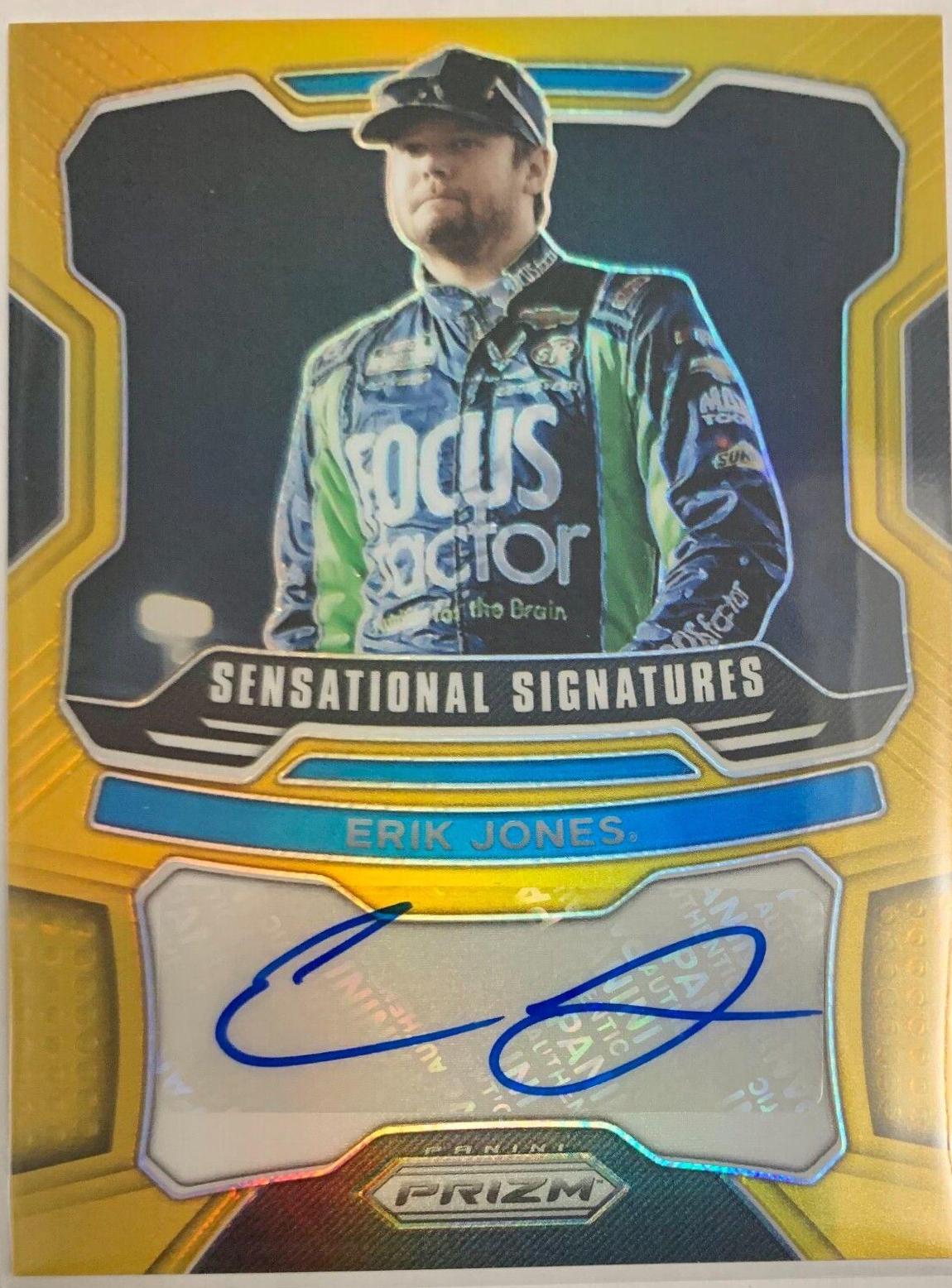 Erik Jones [Gold] #S-EJ