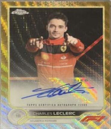 Charles Leclerc [Gold Wave] #CAC-CL