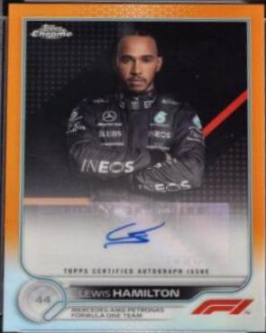 Lewis Hamilton [Orange] #CAC-LH