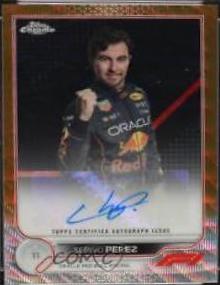 Sergio Perez [Gold Wave] #CAC-SP