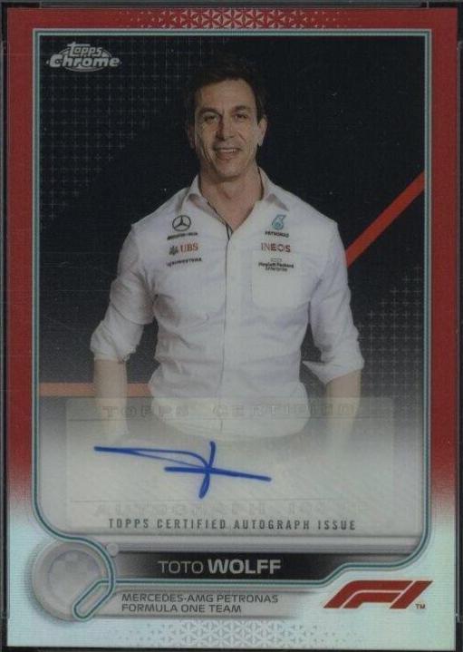 Toto Wolff [Red] #CAC-TW