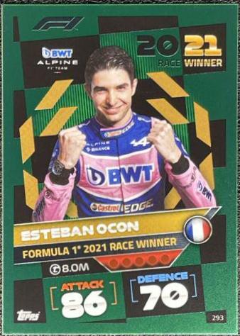 Esteban Ocon [Mirror Green] #293