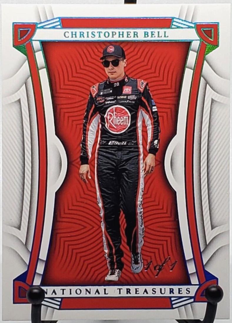 Christopher Bell [Platinum Blue] #4