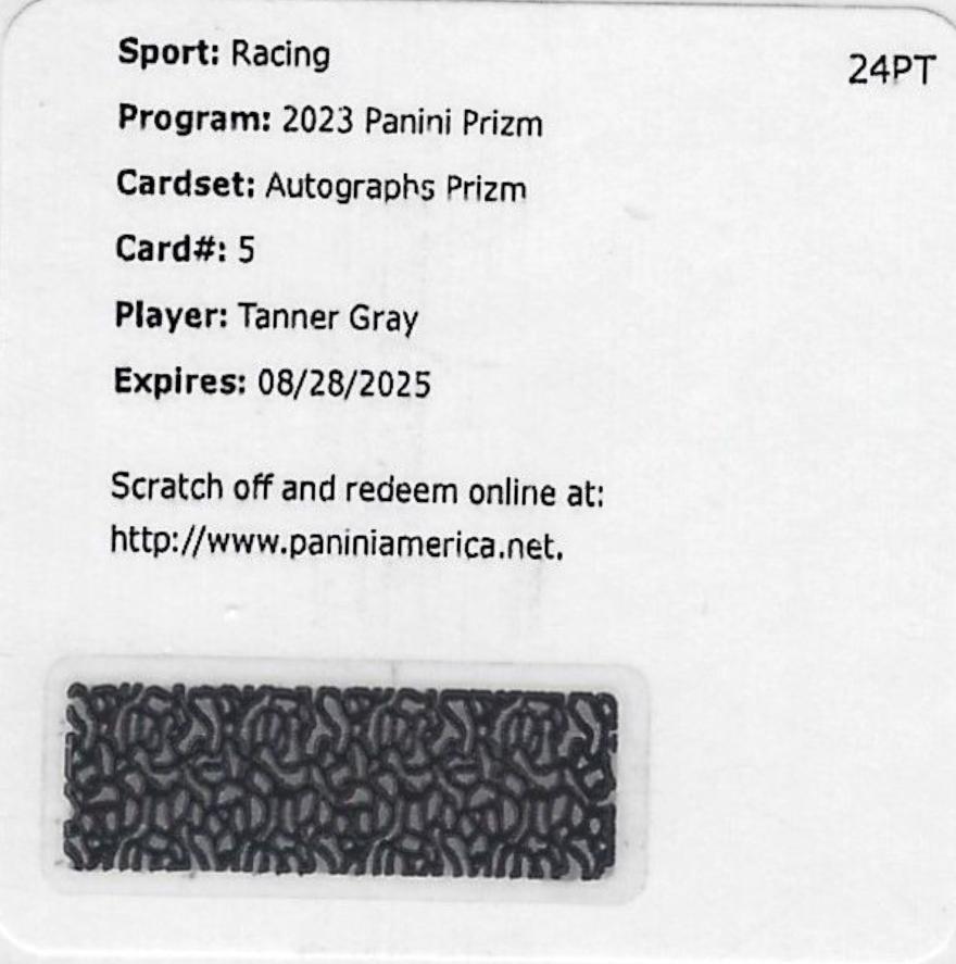 Tanner Gray #5