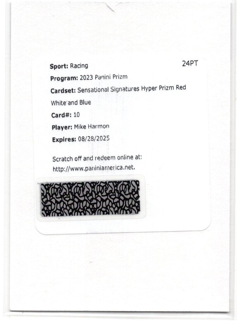 Mike Harmon [Red White Blue Hyper] #10