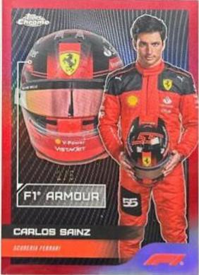 Carlos Sainz [Red Refractor] #AM-CS
