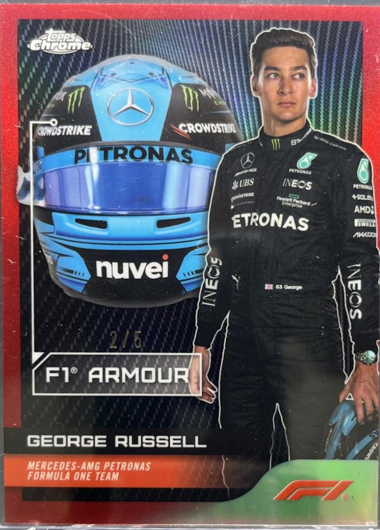 George Russell [Red Refractor] #AM-GR