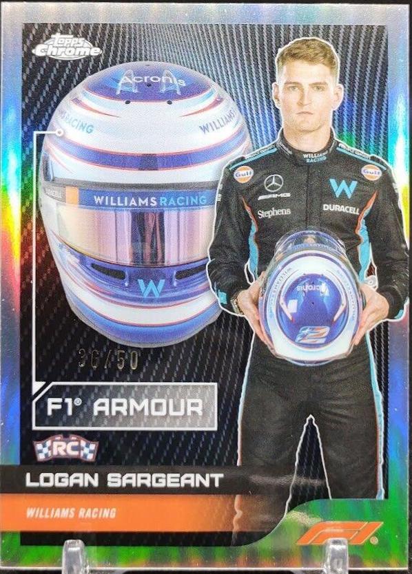 Logan Sargeant [Red Refractor] #AM-LSI