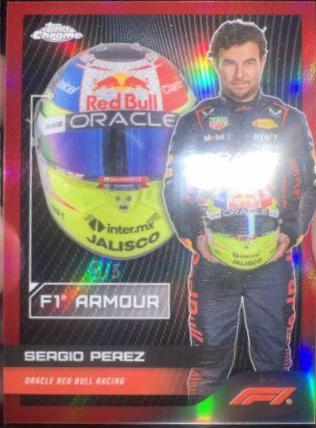 Sergio Perez [Red Refractor] #AM-SP