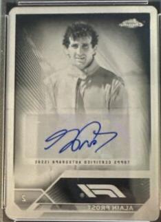 Alain Prost [Prinitng Plate] #CAC-AP