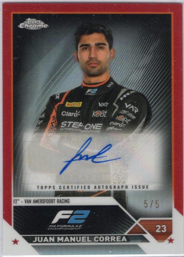 Juan Manuel Correa [Red Refractor] #CAC-JMC