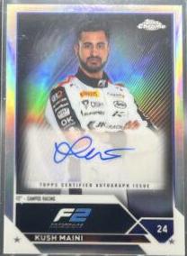 Kush Maini [Orange Refractor] #CAC-KMI