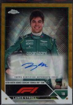 Lance Stroll [Gold Refractor] #CAC-LS