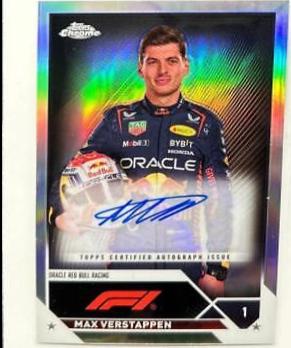 Max Verstappen [Orange Refractor] #CAC-MV