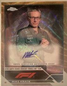 Mike Krack [Gold Wave Refractor] #CAC-MK