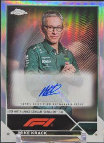 Mike Krack [Orange Refractor] #CAC-MK