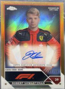 Robert Shwartzman [Gold Refractor] #CAC-RSH