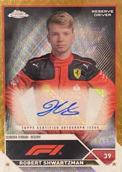 Robert Shwartzman [Gold Wave Refractor] #CAC-RSH