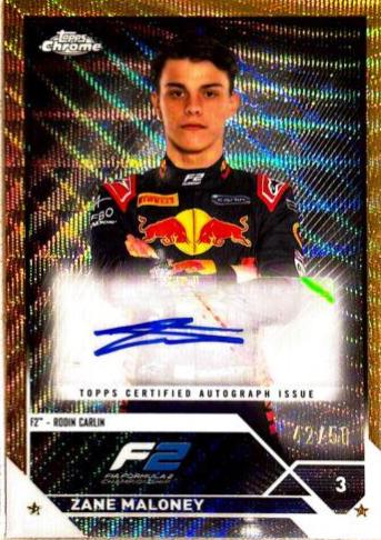 Zane Maloney [Gold Wave Refractor] #CAC-ZM