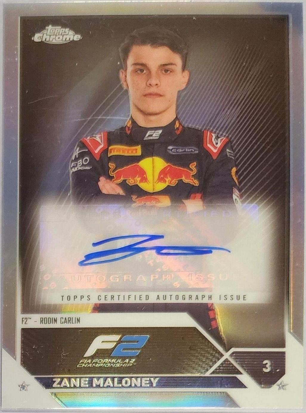 Zane Maloney [Orange Refractor] #CAC-ZM