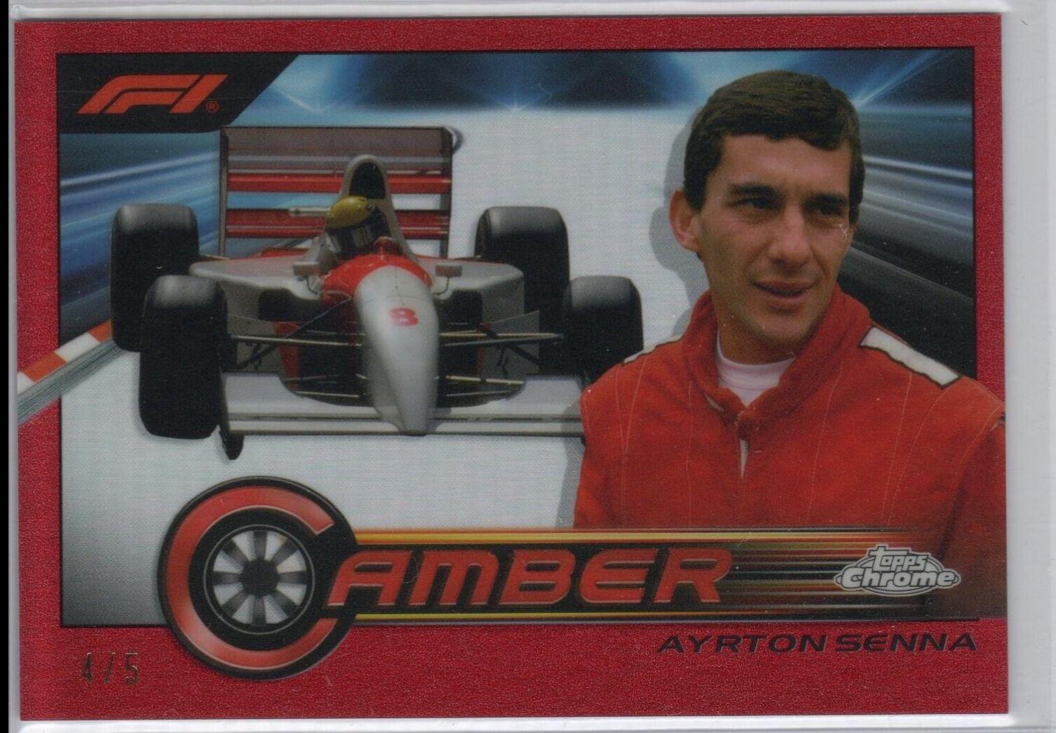 Ayrton Senna [Red Refractor] #CAM-AS