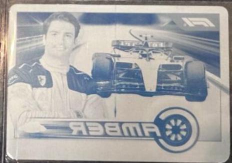 Carlos Sainz [Printing Plate] #CAM-CS