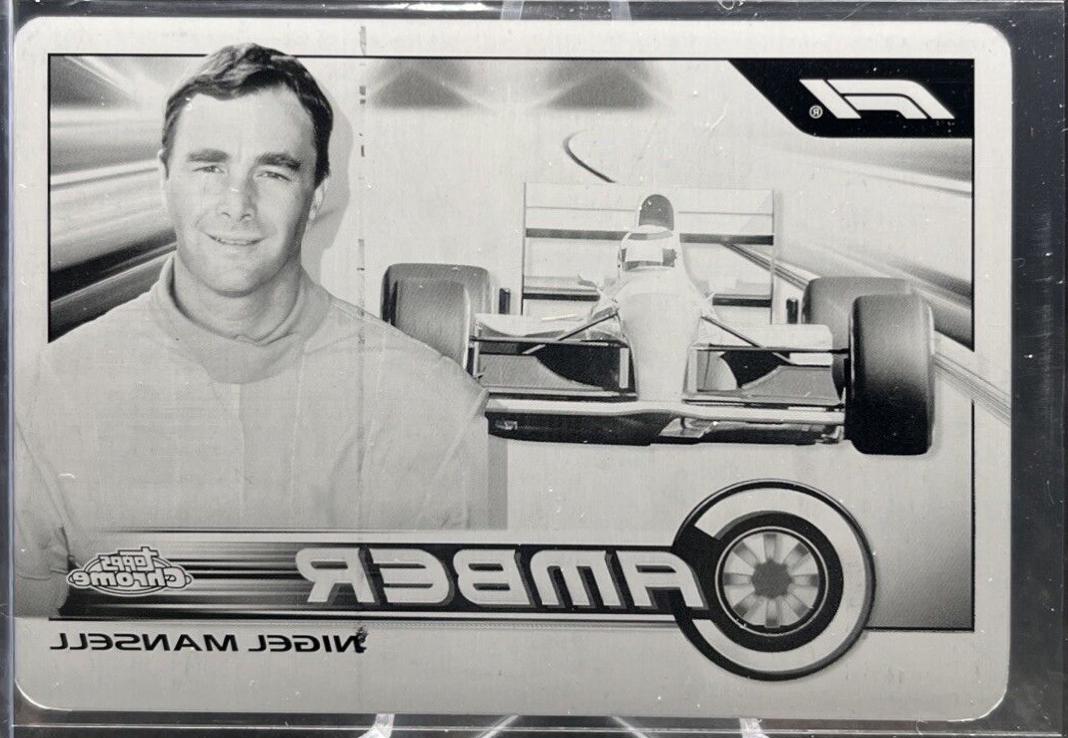 Nigel Mansell [Printing Plate] #CAM-NM