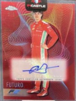 Oliver Bearman [Red Refractor Autograph] #FT-OB