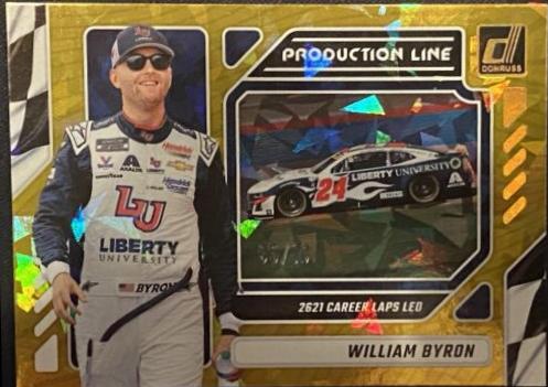 William Byron [Gold Ice] #17