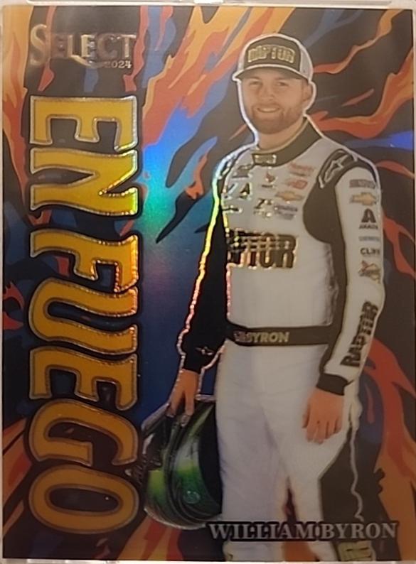 William Byron [Gold Prizm] #7
