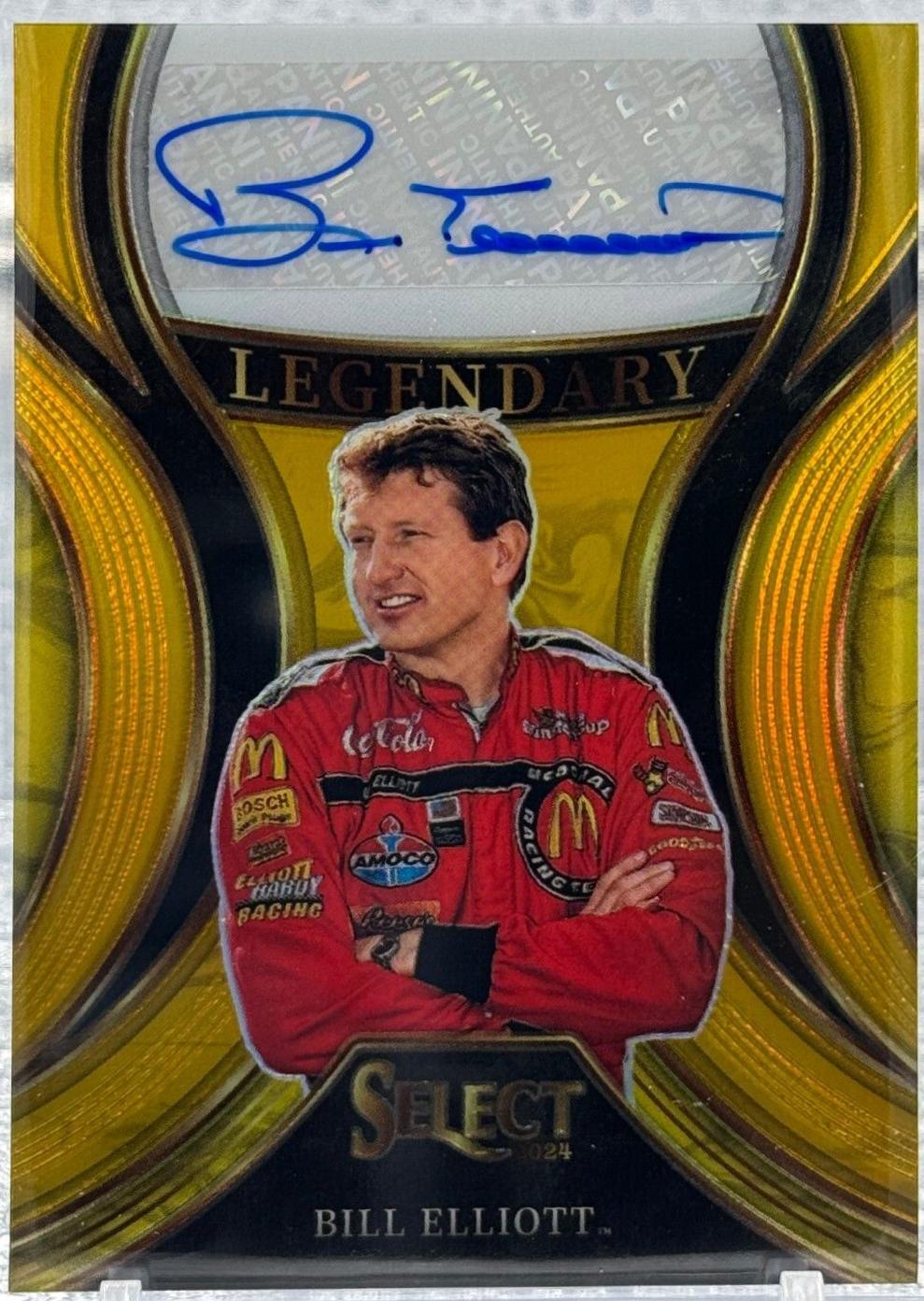 Bill Elliott [Gold Prizm] #5