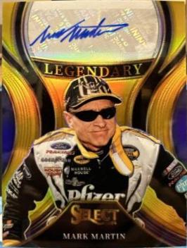 Mark Martin [Gold Prizm] #10
