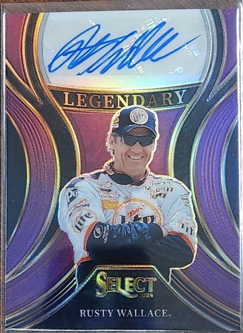 Rusty Wallace [Purple Prizm] #4
