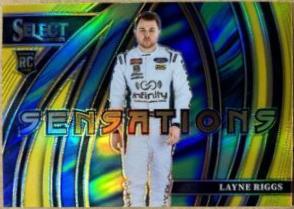 Layne Riggs [Gold Prizm] #25