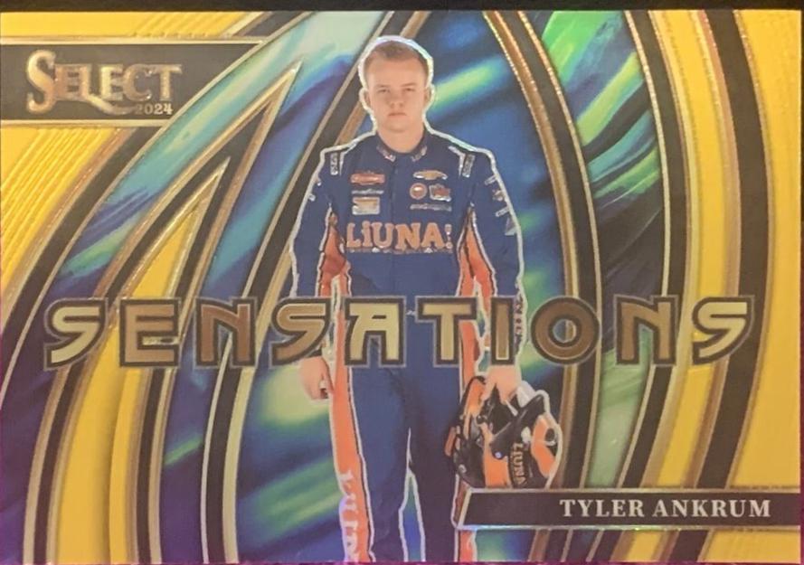 Tyler Ankrum [Gold Prizm] #22
