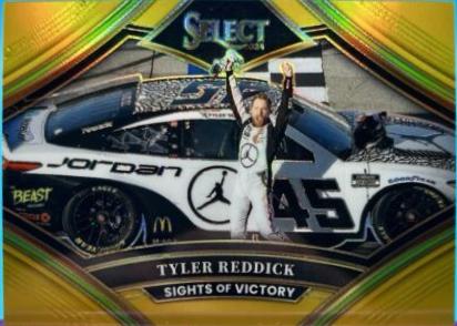 Tyler Reddick [Gold Prizm] #9