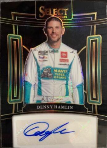 Denny Hamlin [Black Prizm] #2