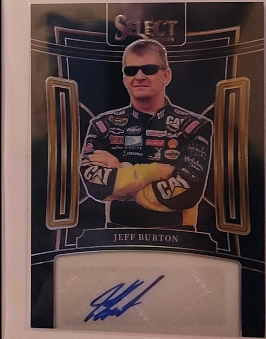 Jeff Burton [Black Prizm] #20